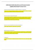 C235 Study Guide Questions and Answers &lpar;Latest Update&rpar;