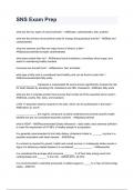 SNSA EXAM 2024&sol;2025 WITH COMPLETE SOLUTIONS GRADED A  &lpar;ALL BUNDLED HERE&excl;&excl;&excl;&rpar;