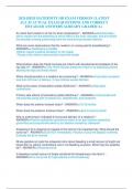 2024 HESI MATERNITY OB EXAM VERSION 1LATEST  ALL 55 ACTUAL EXAM QUESTIONS AND CORRECT DETAILED ANSWERS ALREADY GRADED A&plus;