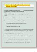 HEALTH 1000 ECU EXAM REVIEW QUESTIONS AND  ANSWERS&comma; GRADED A&plus;&vert; latest update 2024&sol;25&vert;