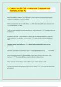 CUMULATIVE SCCJA EXAM REVIEW QUESTIONS AND  ANSWERS&comma; RATED A&plus;&vert; latest update 2024&sol;25&vert;