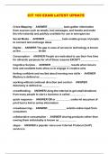 CIT 105 EXAM LATEST UPDATE