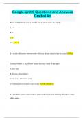 Google-Unit 9 Questions and Answers  Graded A+