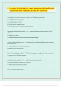 FLORIDA 2-20 GENERAL LINES INSURANCE EXAM REVIEW  QUESTIONS AND ANSWERS&comma; RATED A&plus;&sol; VERIFIED&sol;&vert; latest update 2024&sol;25&vert;