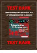TEST BANK For Huether and McCance's Understanding Pathophysiology, 2nd Canadian Edition, by Kelly Power-Kean, All Chapters 1 - 42, Complete Newest Version