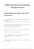 EVERFI Pathways Financing Higher Education Answers