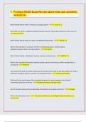 FLORIDA SOCE EXAM REVIEW QUESTIONS AND ANSWERS&comma; GRADED A&plus;