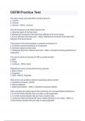 CEFM Practice Test