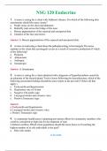 NSG 120 Test Bank 2024 BUNDLE Questions and Verified Answers