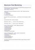 Electronic Fetal Monitoring