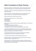 ISSA&lowbar; Foundations of Glute Training questions & answers &vert; exam &lpar;elaborations&rpar;&comma;100&percnt; satisfaction guarantee &vert; latest update 2025&sol; 2026&period;