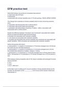 Electronic Fetal Monitoring Practice Questions