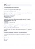 EFM exam