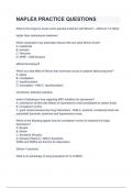 NAPLEX PRACTICE QUESTIONS