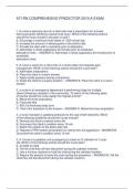 ATI RN COMPREHESIVE PREDICTOR 2019 A EXAM   