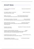S&period;O&period;A&period;P&period; Notes Research Study Guide With Explanation Of Answers&sol;2024&period;