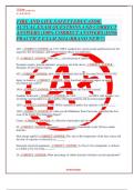 FIRE AND LIFE SAFETY EDUCATOR&period; ACTUAL EXAM QUESTIONS AND CORRECT ANSWERS &lpar;100&percnt; CORRECT ANSWERS&rpar; D196 PRACTICE EXAM 2024 &lpar;BRAND NEW&excl;&excl;&rpar;