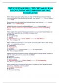 C207 WGU EXAM&sol; WGU C207 CHFI and OA Exam  New 2024 Version with All Questions and 100&percnt;  Correct Answers
