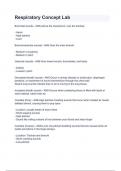 Respiratory Concept Lab &lpar;2&rpar; with 100&percnt; correct answers