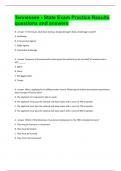 Tennessee - State Exam Practice Results questions and answers&period;