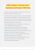CAIB 2 STUDY NOTES; CHAPTER 4 Questions and Answers 100% Pass