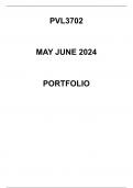 PVL3702 MAY JUNE 2024 EXAM PORTFOLIO 2024