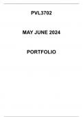 PVL3702 MAY JUNE 2024 EXAM PORTFOLIO 2024