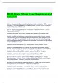 DECA State Officer Exam Questions and Answers 2024