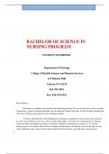 bachelor of science in nursing