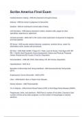 Scribe America Final Exam