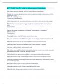 KINE 409 Test 3 &vert;&vert; with A&plus; Guaranteed Solutions&period;