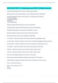 KINE 409 TEST 1 &vert;&vert; Questions and 100&percnt; Verified Answers&period;