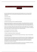 NURS135 Practice HESI Exam With Questions And Answers 