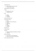 Foundations of nursing exam 4 study guide