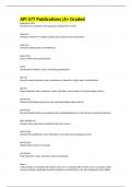 API 577 Publications&vert;A&plus; Graded 
