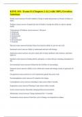 KINE-110 - Exam &num;1 &lpar;Chapters 1-4&rpar; &vert;&vert; with 100&percnt; Errorless Solutions&period;