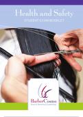 Health and Safety STUDENT EXAM BOOKLET For Cosmetology&vert;100&percnt; verified&period;