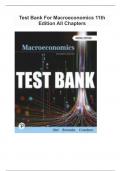 Test Bank For Macroeconomics 11th Edition All Chapters