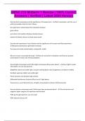 BMSC 210 Midterm 1 Review &vert; 100&percnt; Correct Answers &vert; Verified &vert; Latest 2024 Version