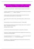BMSC 210 Midterm 2 Quizzes &vert; 100&percnt; Correct Answers &vert; Verified &vert; Latest 2024 Version