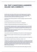 ESL TEST 2 QUESTIONS & ANSWERS  SOLVED 100&percnt; CORRECT&excl;&excl;