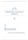 OCR 2023 GCSE CHEMISTRY A GATEWAY SCIENCE J248/03: PAPER 3 (HIGHER TIER) QUESTION PAPER & MARK SCHEME (MERGED)