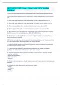 SHSU KINE 2115 Exam – Oden || with 100% Verified Solutions.