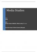 OCR 2023 GCE Media Studies H009/01: Media today AS Level Question Paper & Mark Scheme (Merged)