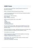 CISEC Exam