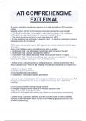 ATI COMPREHENSIVE  EXIT FINAL