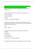 Perio Test 1 Book questions ch 1&comma;2&comma;3&comma;12&comma;16&comma;17&comma;18&comma;20&comma;21&comma;34 &lpar;Questions & Answers&rpar; Verified 100&percnt; Correct&excl;&excl;
