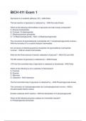 BICH 411 Exam 1 &lpar;1&rpar;