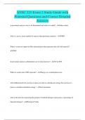 ANSC 221 EXAMS BUNDLE ~ Questions with 100&percnt; Correct Answers&sol;Already Grade A&plus;
