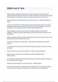 D080 Unit 6 Test